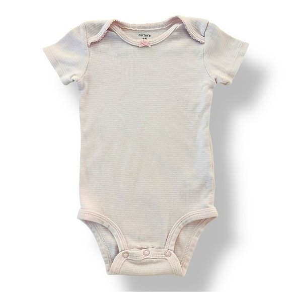 Carter’s | Five Patterned Short Sleeve Bodysuits (12 mos) - Picture 3 of 7